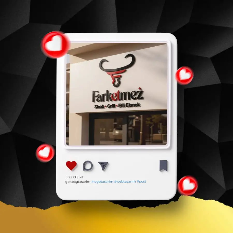 Gaziantep Logo Tasarımı – Farketmez Steak