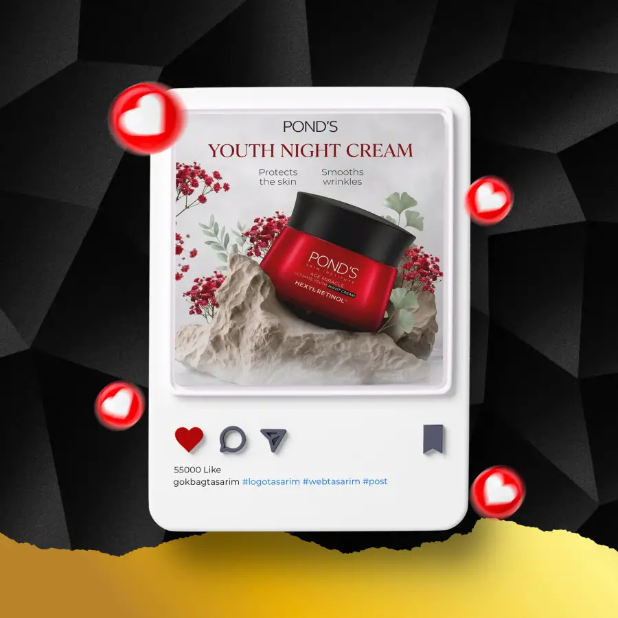 Gaziantep Sosyal Medya Tasarımı – Pound's